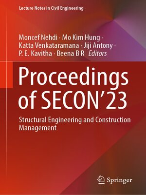 cover image of Proceedings of SECON'23